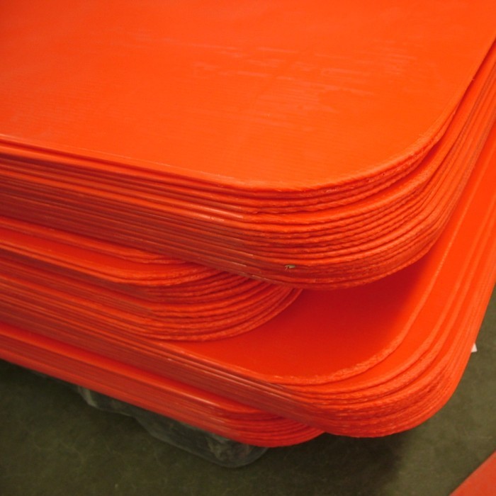 Glass Bottles Pallet PP Plastic Layer Pads