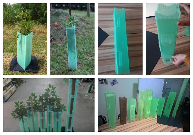 Outdoor Durable Plastic Tree Guards Outdoor Durable Plastic Tree Guards
