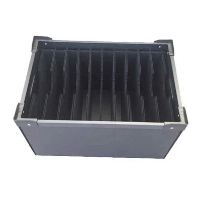 ESD 골판지 플라스틱 상자